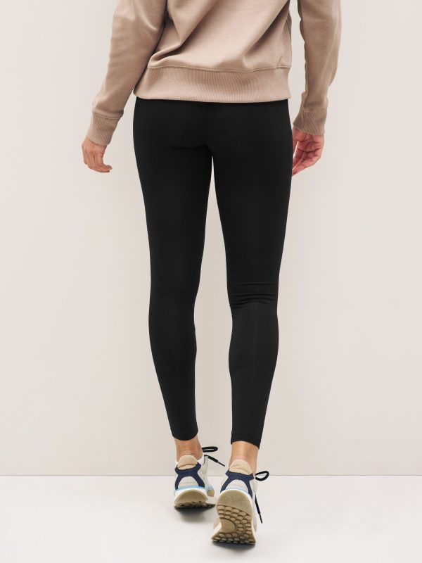 XINQTRADE72363 Black Full Length Leggings - Image 3