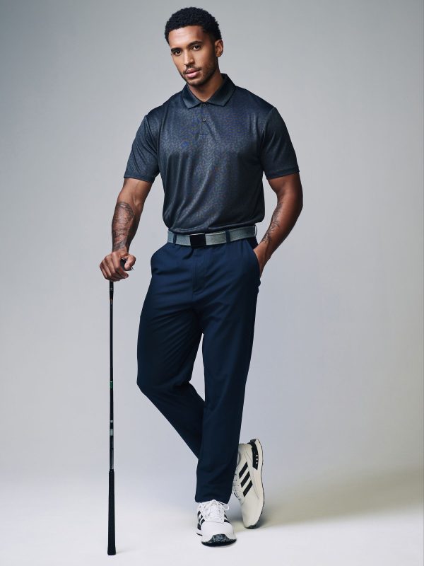 XINQTRADE72357 Navy Blue Active Golf Trousers - Image 2