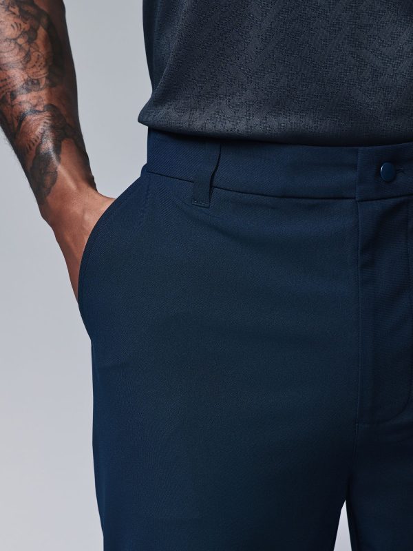 XINQTRADE72357 Navy Blue Active Golf Trousers - Image 4
