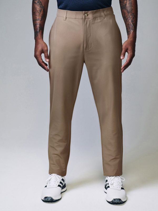 XINQTRADE72356 Neutral Stone Active Golf Trousers