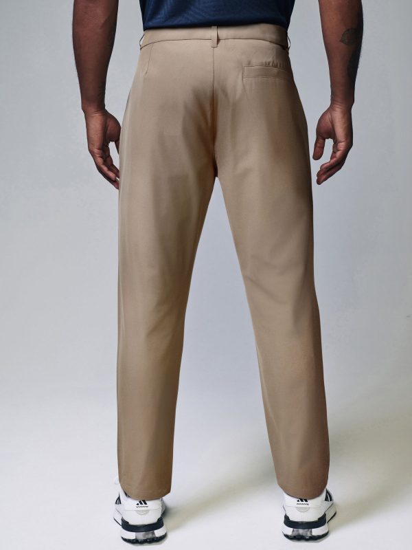 XINQTRADE72356 Neutral Stone Active Golf Trousers - Image 3