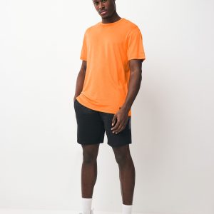 XINQTRADE72346 Orange Active Gym Training T-Shirt