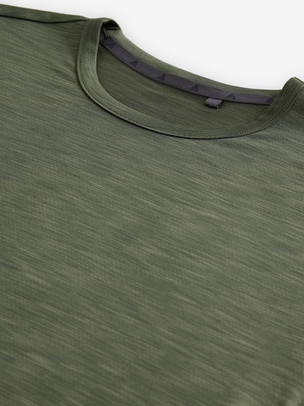 XINQTRADE72343 Green Active Gym Training T-Shirt - Image 7