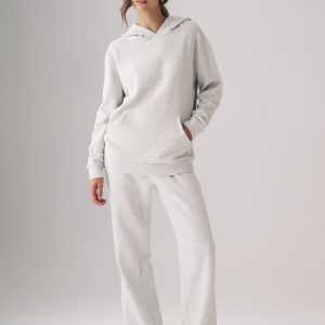 XINQTRADE72361 The Set Black/Grey 2 Pack Wide Leg Joggers