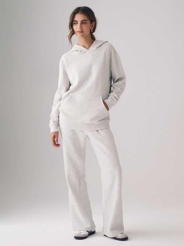 XINQTRADE72361 The Set Black/Grey 2 Pack Wide Leg Joggers
