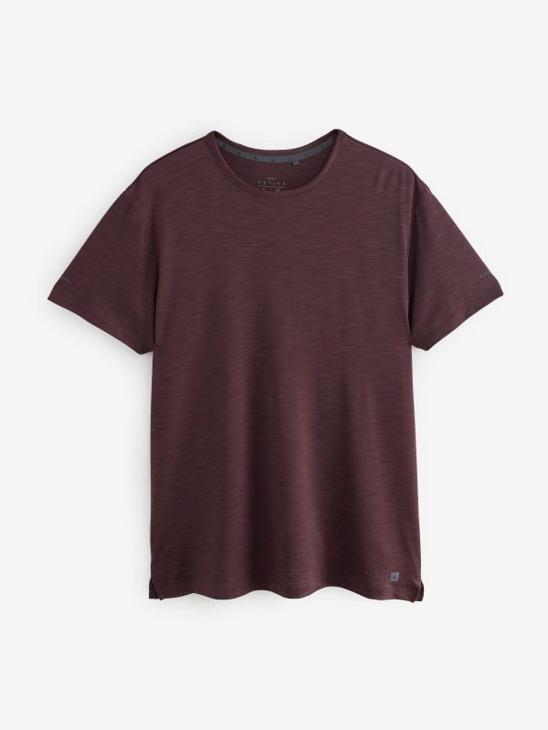 XINQTRADE72336 Red Active Gym Training T-Shirt - Image 6