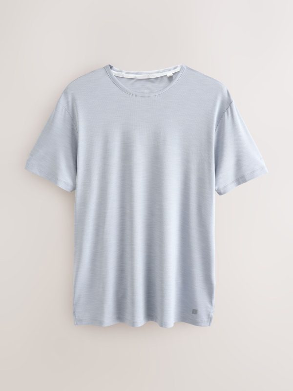 XINQTRADE72350 Grey Active Gym Training T-Shirt - Image 5