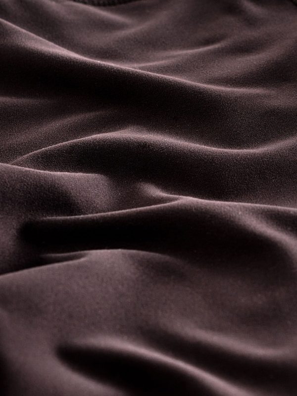 XINQTRADE72366 Chocolate Brown Balance Wrap Front Yoga Leggings - Image 7
