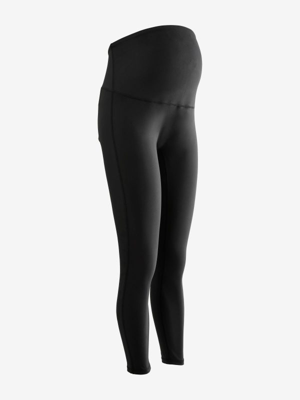 XINQTRADE72369 Black Matenity Sports Leggings - Image 6