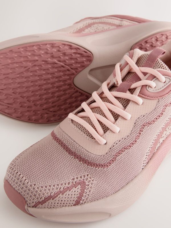 XINQTRADE72323 Pink Active Gym Trainers - Image 3