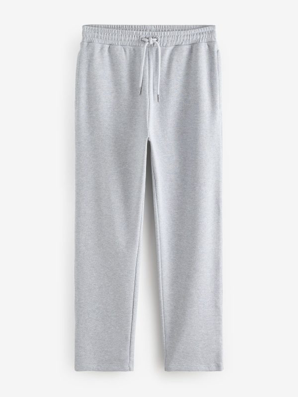 XINQTRADE72353 Grey Smart Textured Joggers - Image 6